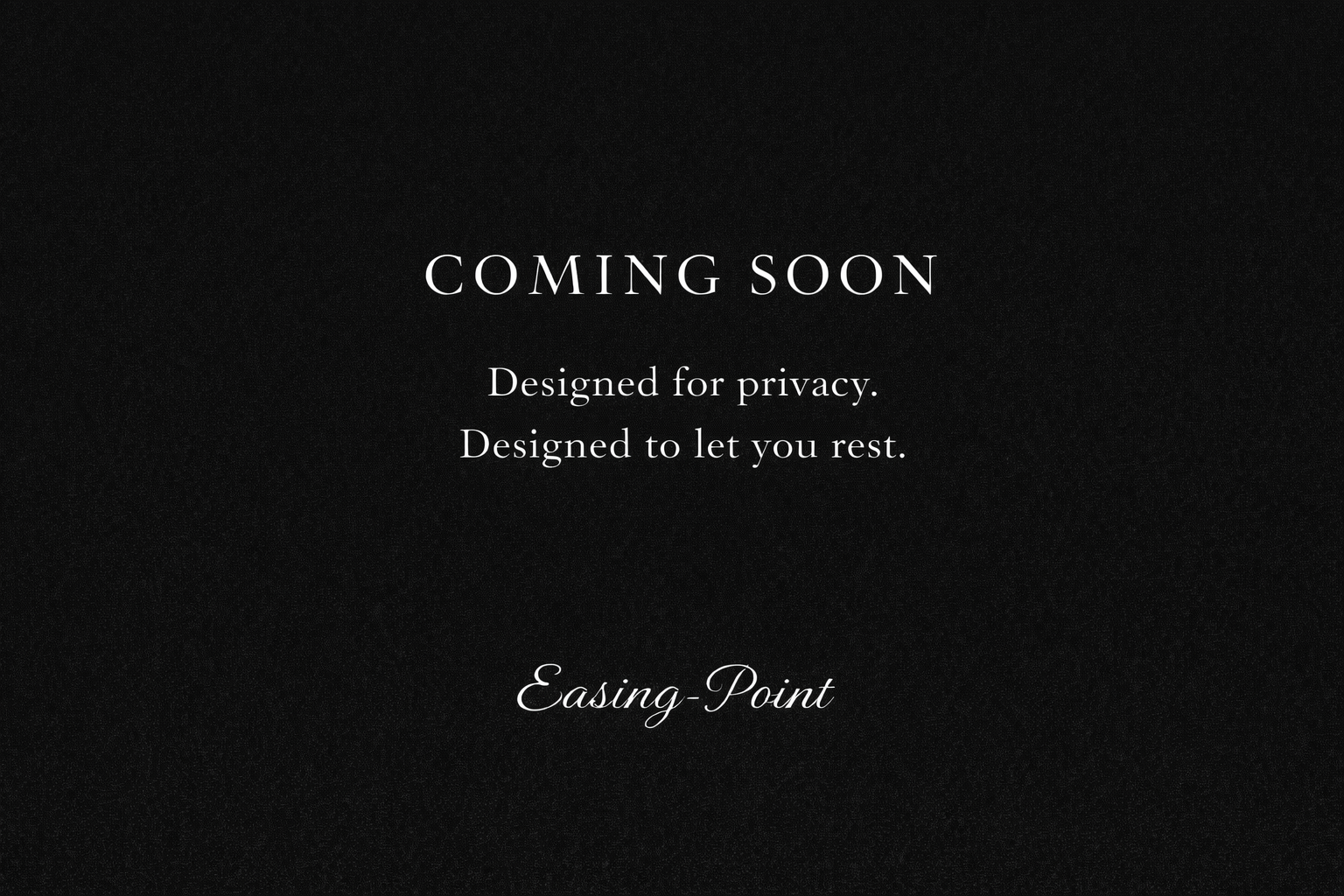 Easing-Point redesign